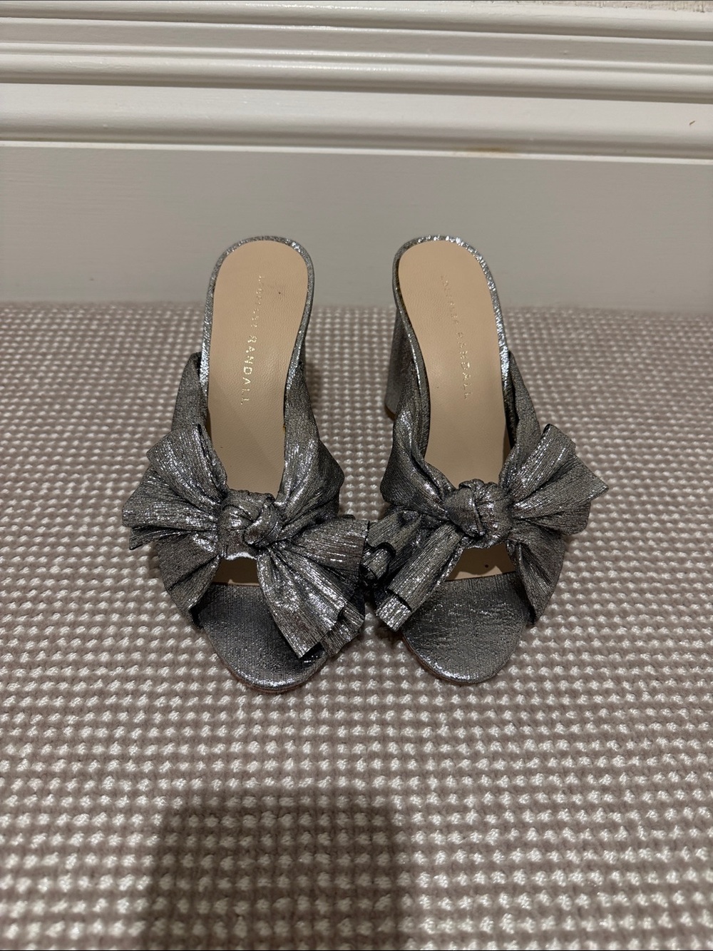 Loeffler Randall Penny Pleated Bow Heel